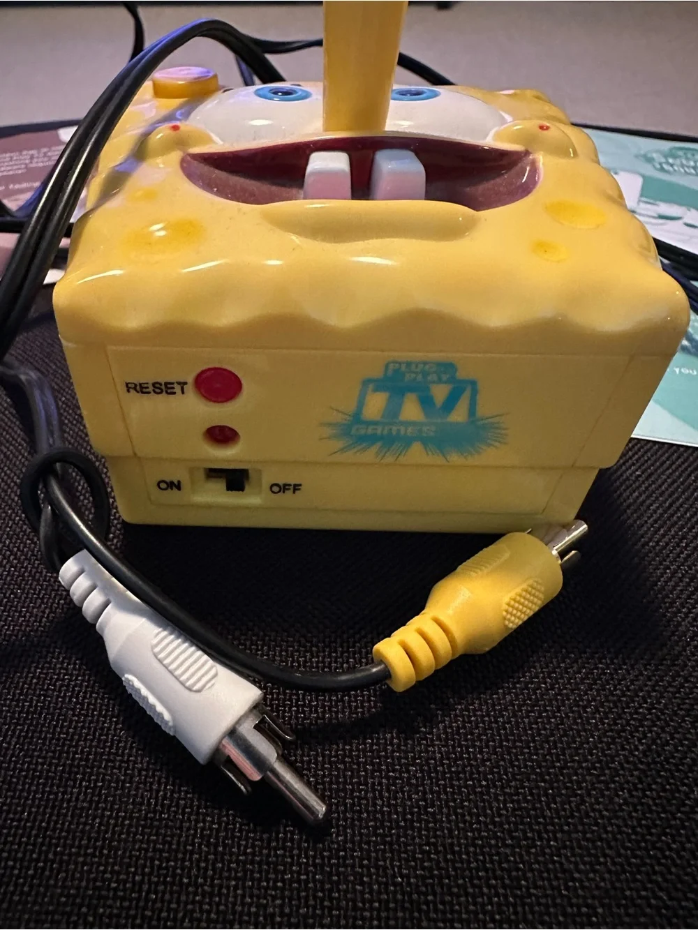 SpongeBob SquarePants TV Games Plug & Play Console - Yellow